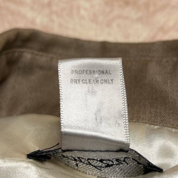 Vintage 90s Cache Contour Collection Sleeveless Vest Button Up Safari Western - Picture 6 of 7